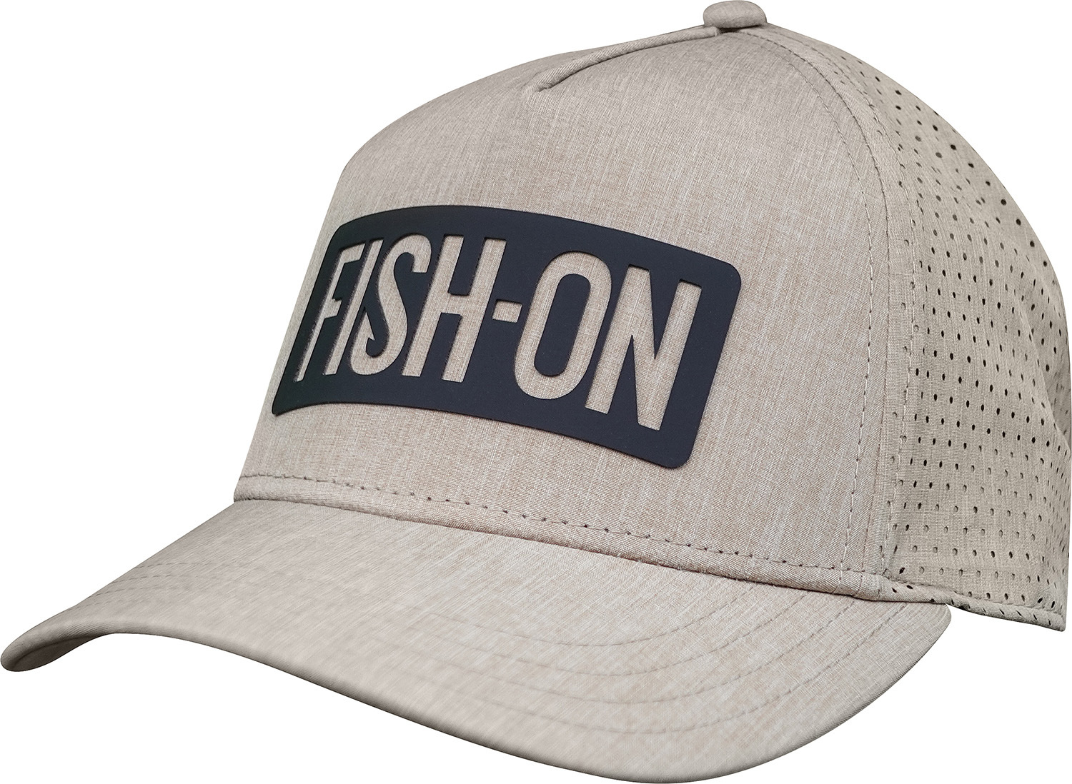 FISH-ON Trucker Hat Curved Bill – Khaki – Store – TEMPRESS