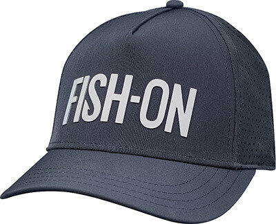 FISH-ON Trucker Hat Curved Bill - Navy