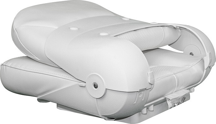 Siège Bateau Bas TEMPRESS NAVISTYLE – Bleu/Gris, Modèle 54672, Neuf