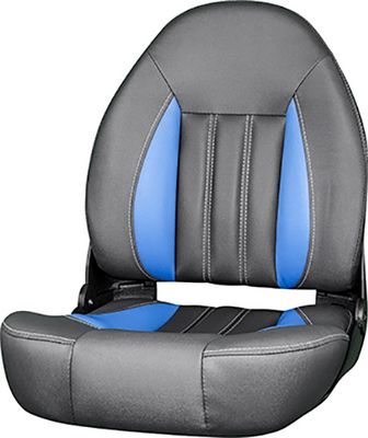 ProBax Orthopedic Limited Edition Boat Seat - Charcoal/Blue/Carbon