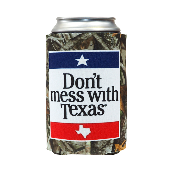Can Cooler - Don't Mess With Texas Camo