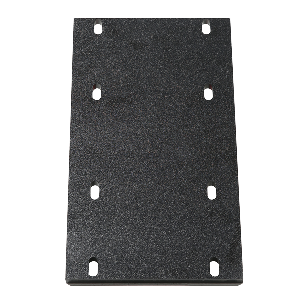 Helm Seat Reinforcement Mounting Plate - Black