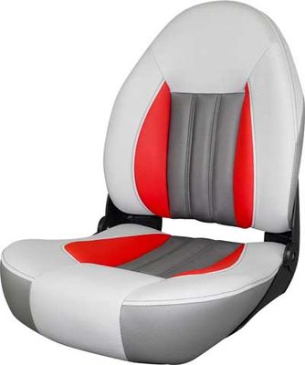 ProBax High-Back - Gray/Red X/Meteor/Sterling