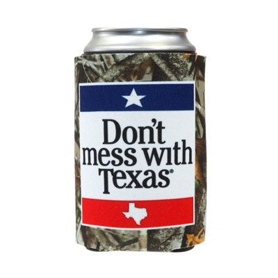 Can Cooler - Don't Mess With Texas Camo