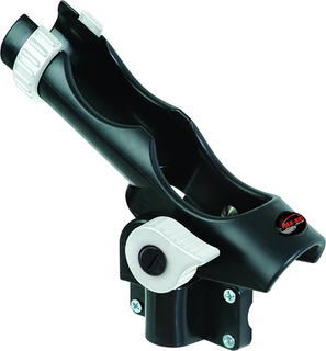fish and chum rod holder Clamp-On Steel allowing for adjustability while maintaining a firm hold Fish-On! Double Pack Rod Holder