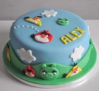 Angry Birds Aerial Assault Cake 2