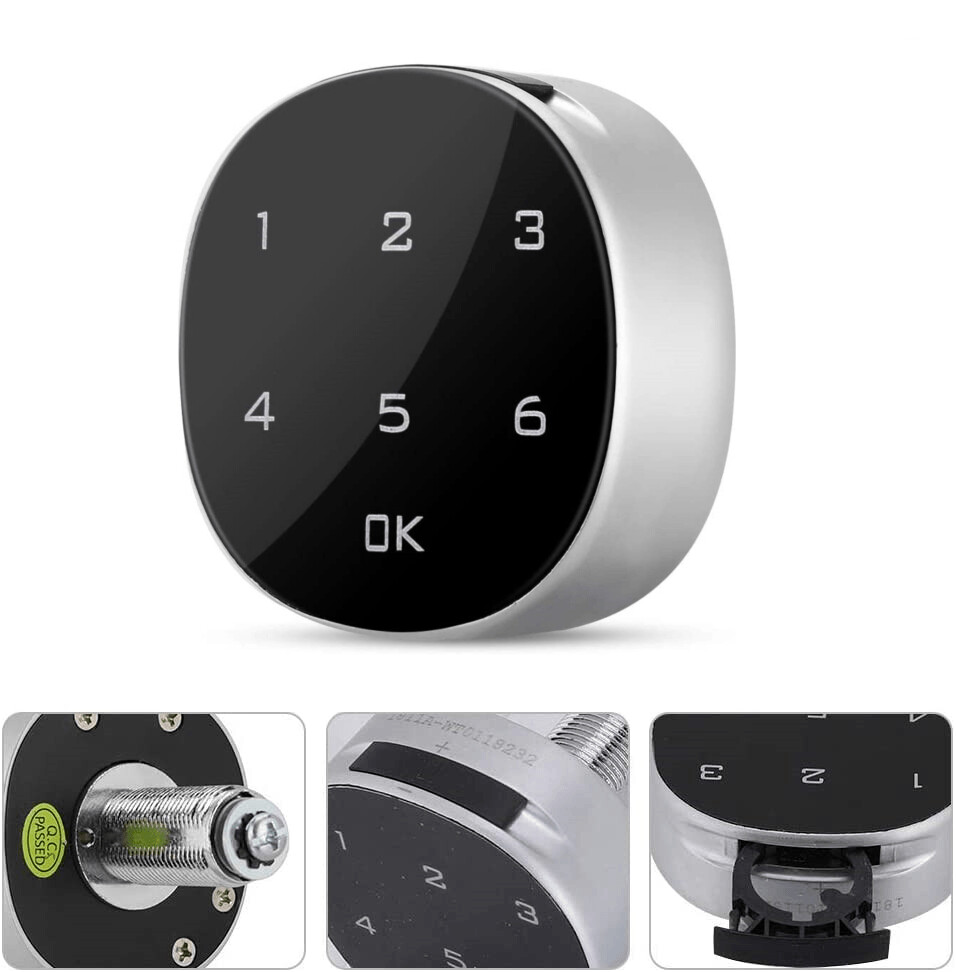 Cerrojo Digital Compacto Muebles Seguros