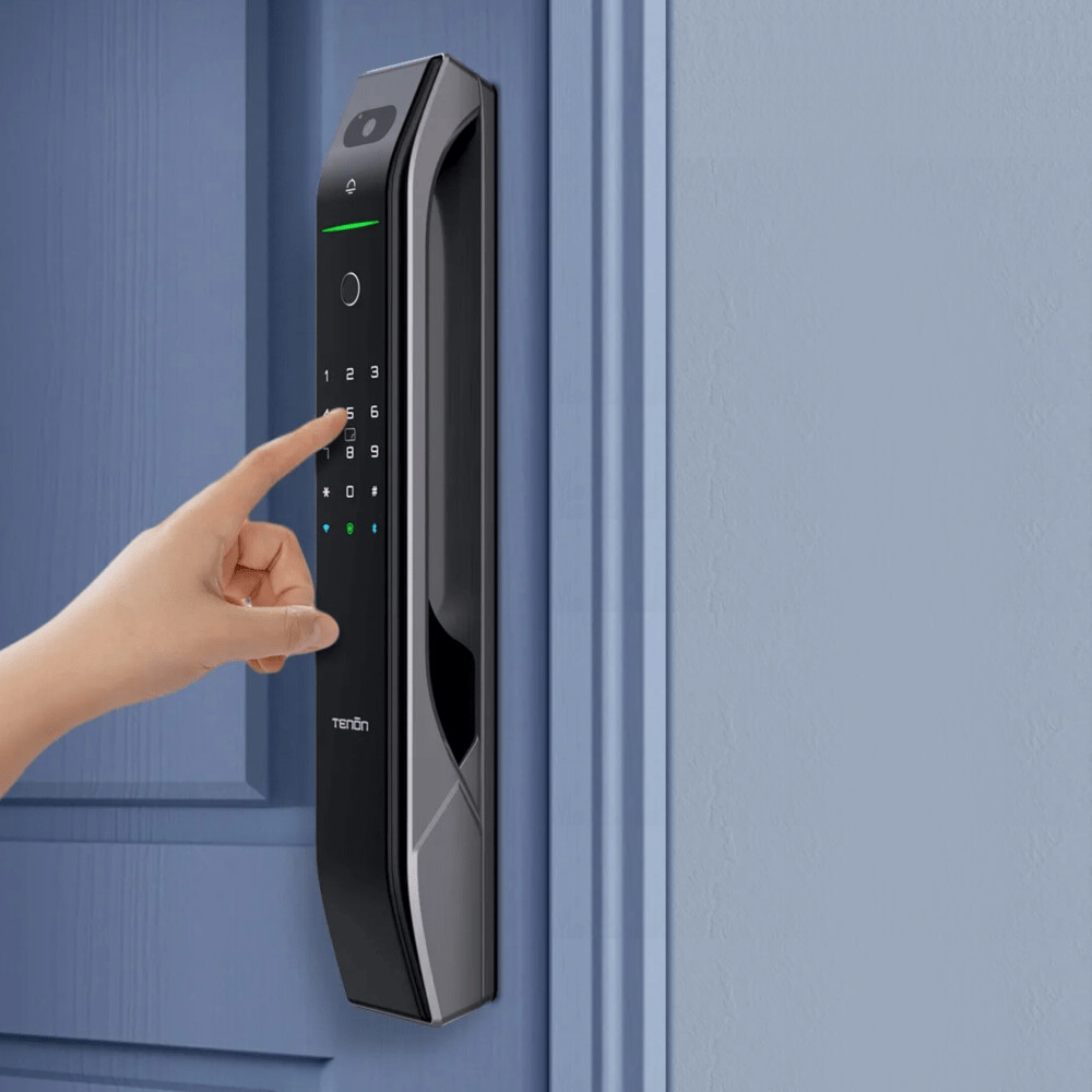 Cerradura Digital Reconocimiento Facial Serie A7X Tenon