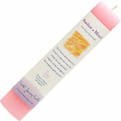 Crystal Journey Candles Manifest a Miracle Crystal Journey Candles Manifest a Miracle