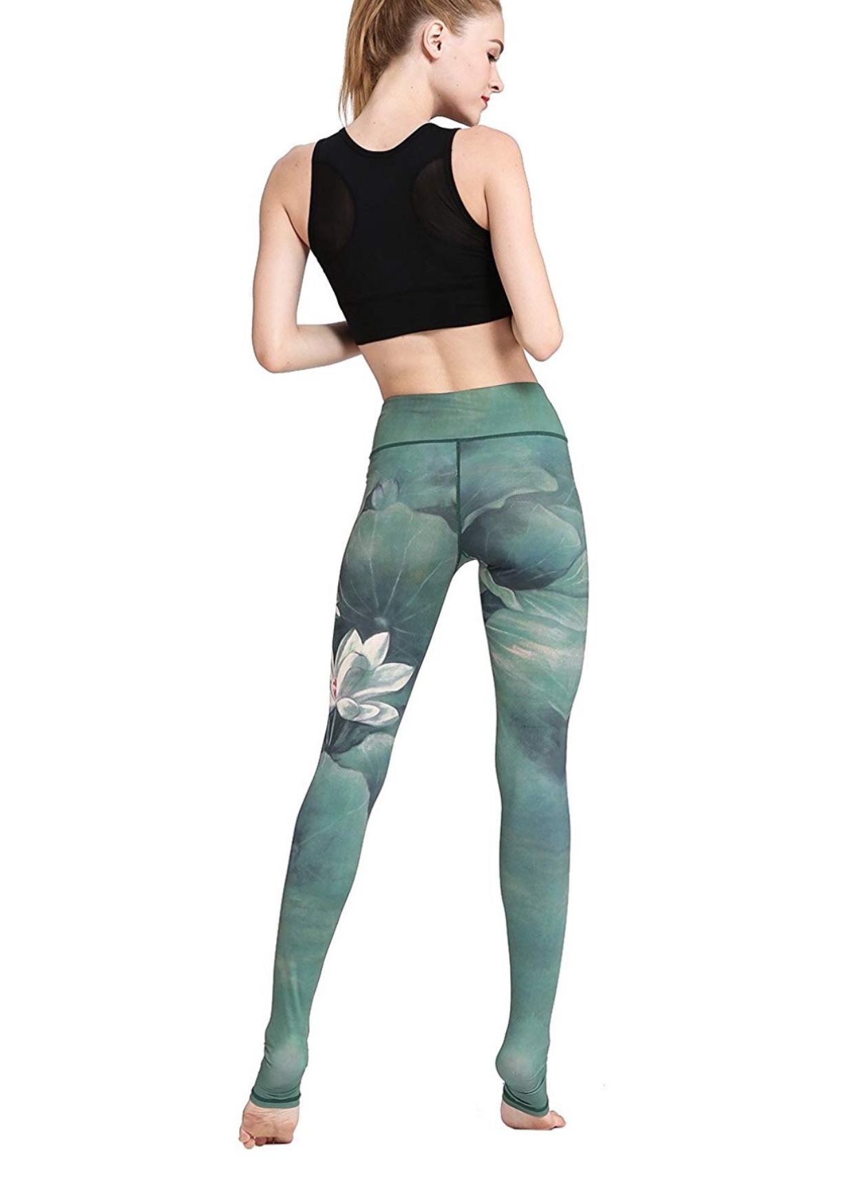 over the heel yoga leggings