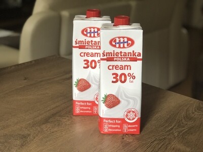 Вершки Smietanka 30% (Польща), 1 л.