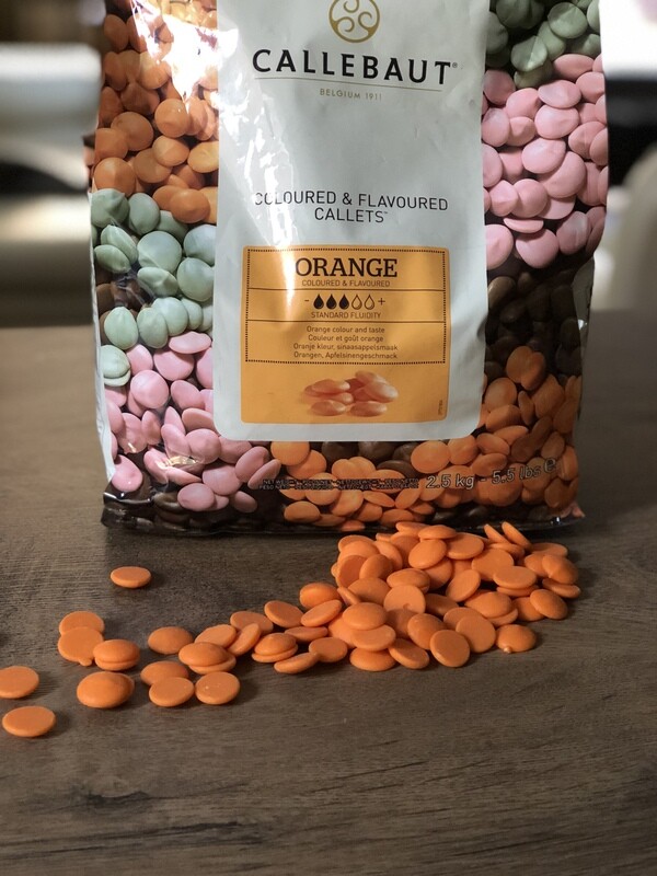 Шоколад зі смаком апельсину Callebaut, 1 кг.