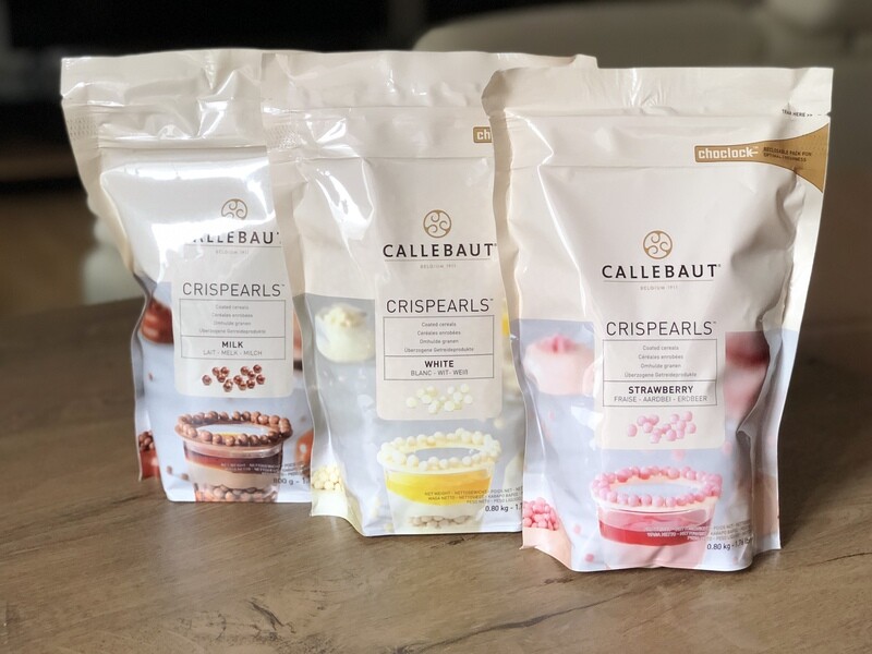 Декор з молочного шоколаду Crispearl  Callebaut, 50 г.
