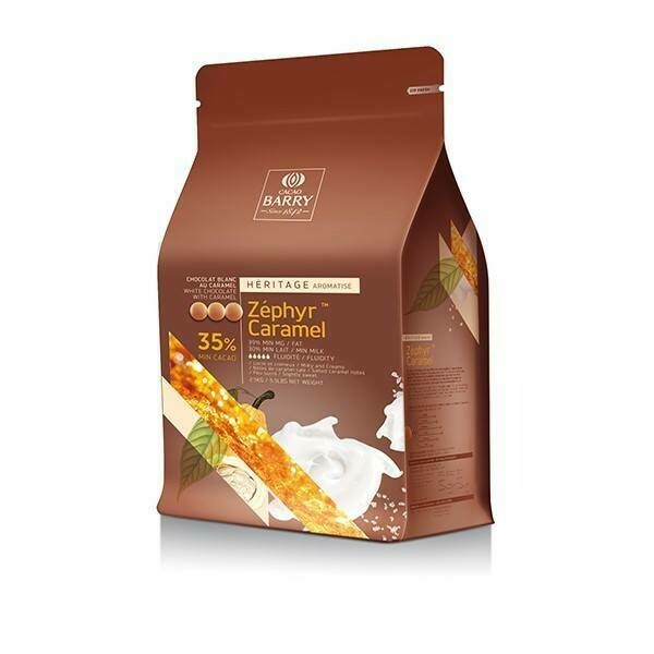 Кольоровий Шоколад ZÉPHYR™ CARAMEL 35%, 2,5 кг.