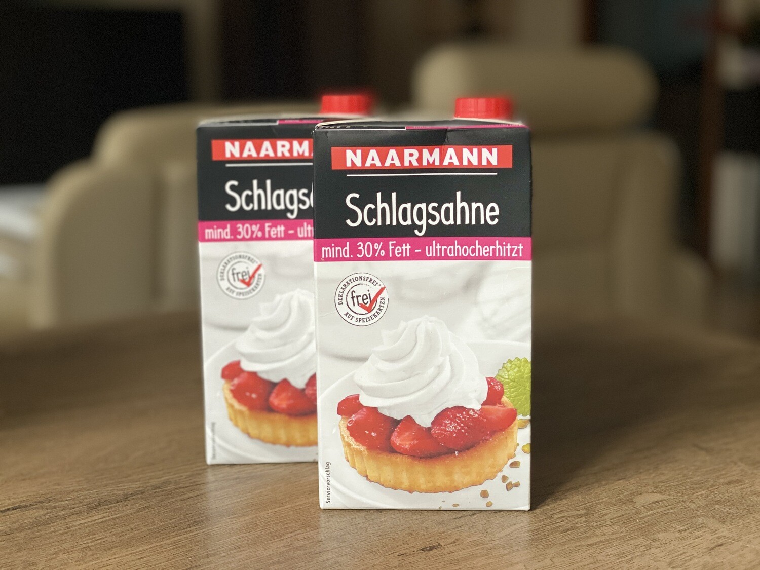 Вершки Naarmann 30% (Німеччина), 1л.