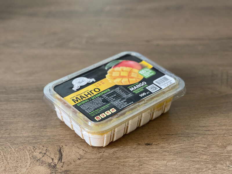 Пюре Fruity Land  манго, 500 г.