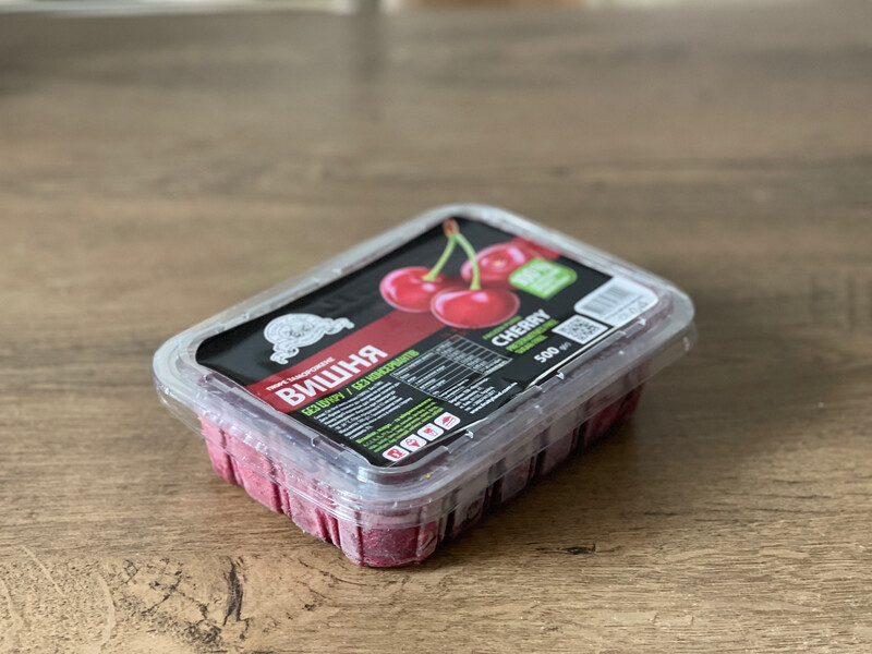 Пюре Fruity Land вишня, 500 г.