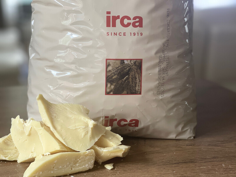 Какао-масло кускове Irca (Італія), 100 г.