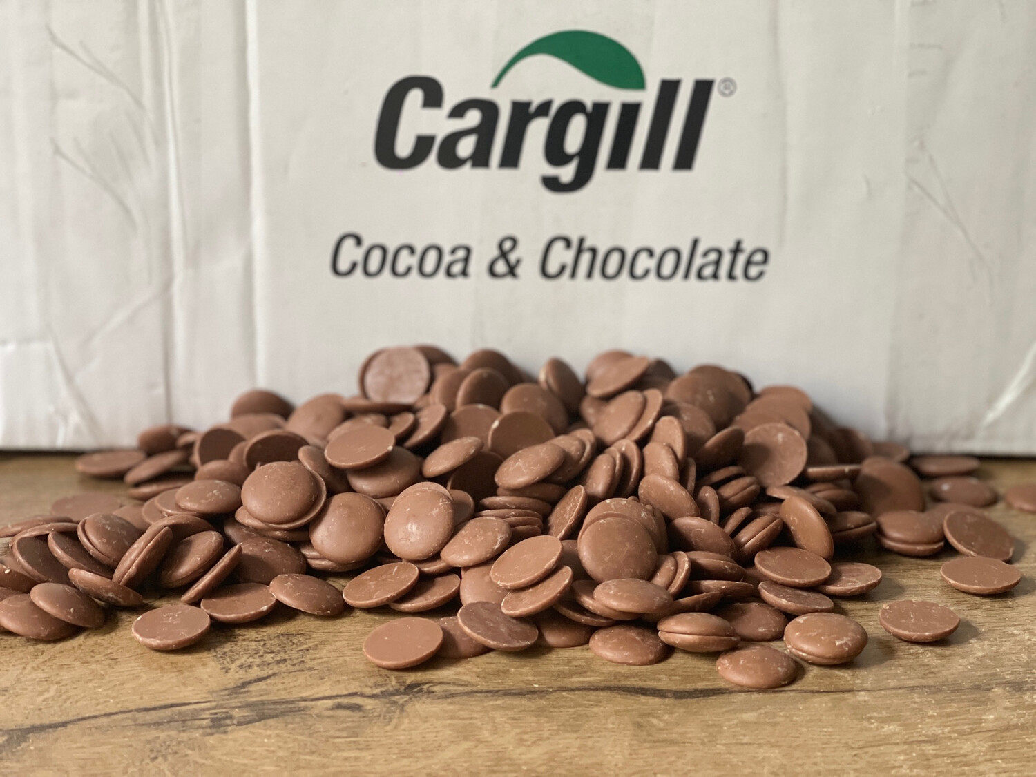 Молочний шоколад 34% Cargill, 1 кг.