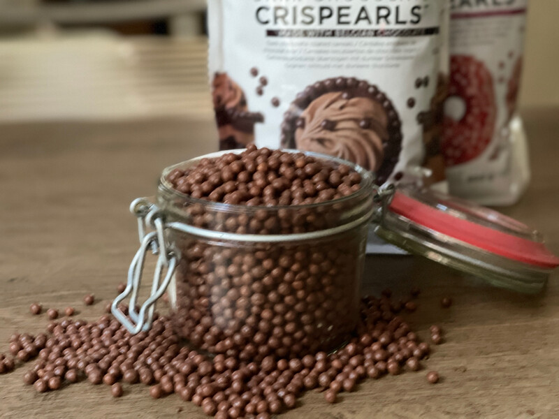 Декор з молочного шоколаду Crispearl  Callebaut, 50 г.
