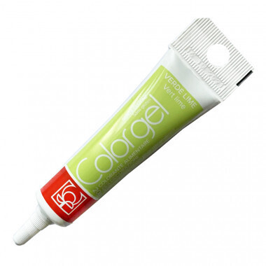 Світло-зелений гелевий барвник Modecor VERDE LIME, 20 г