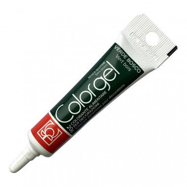 Темно-зелений гелевий барвник Modecor VERDE BOSCO, 20 г