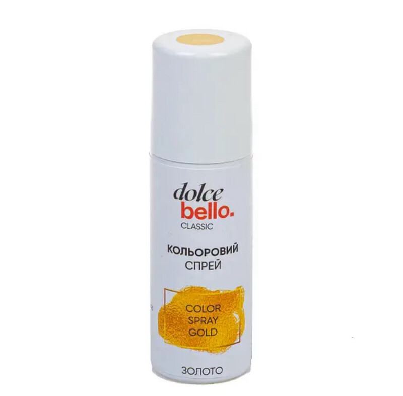 Спрей-барвник Золото Dolce Bello, 50 мл