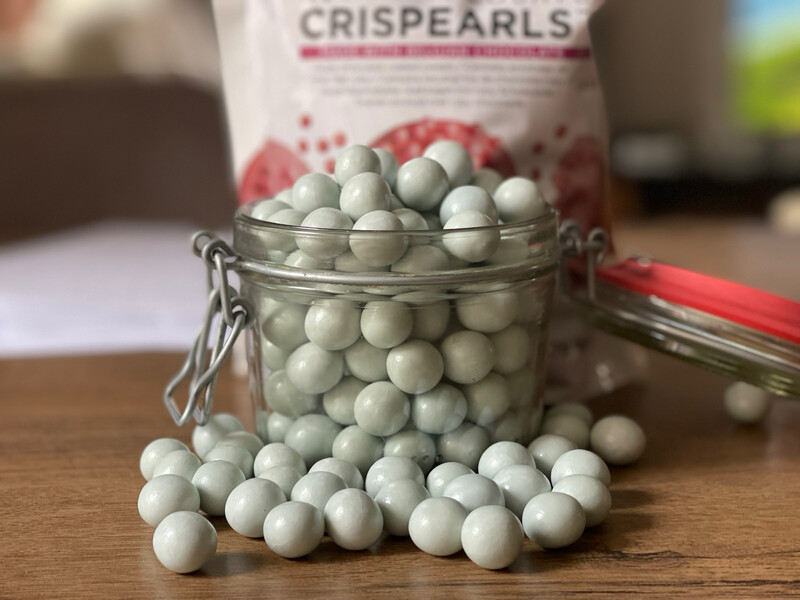 Декор з шоколаду Lux Pearls Blue , 50 г.