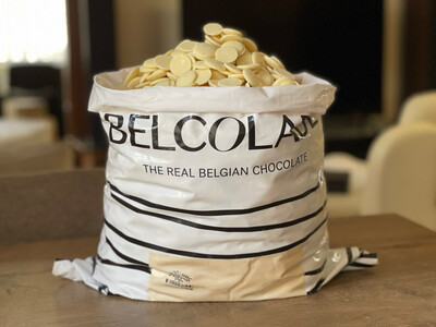 Білий шоколад 30% Belcolade, 1 кг.