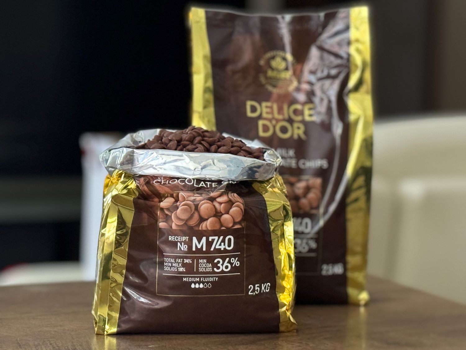 Молочний шоколад Delice D’or 36%,  100 г.