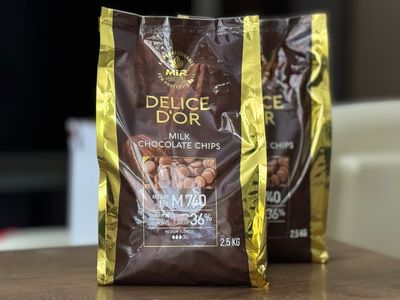 Молочний шоколад Delice D’or 36%, 2,5 кг.