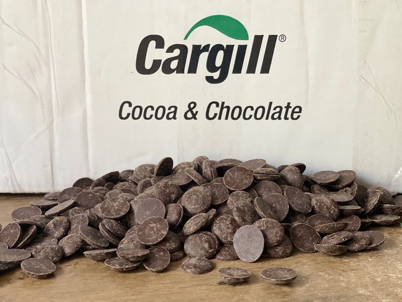 Чорний шоколад 54% Cargill, 10 кг.