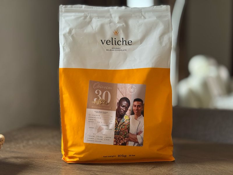 Білий шоколад 30% Veliche Gourmet , 10 кг.