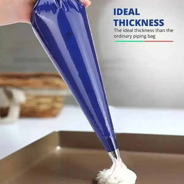 Професійні силіконізовані кондитерські мішки L  (52см x 25 см), 10 шт.