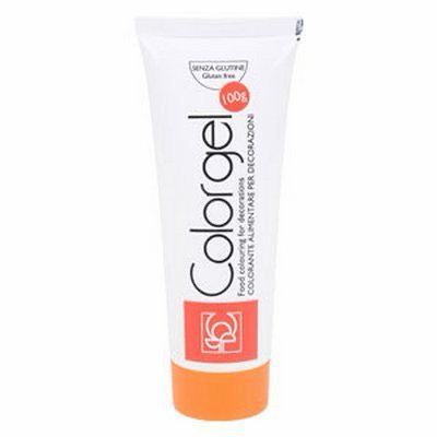 Помаранчевий гелевий барвник Modecor ARANCIO MANDARINO , 100 г