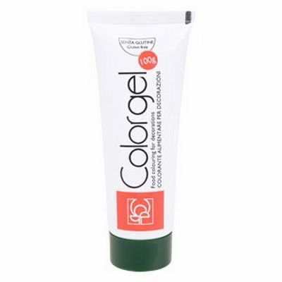Зелений гелевий барвник Modecor VERDE PRATO, 100 г
