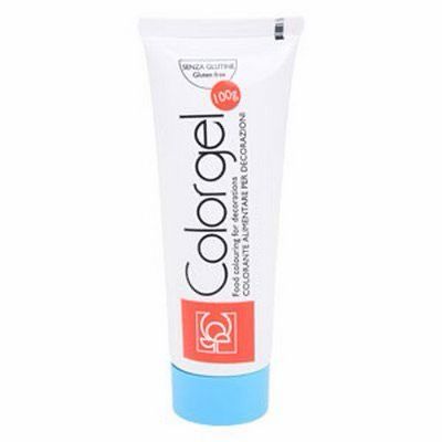 Блакитний гелевий барвник Modecor AZURRO CIELO, 100 г
