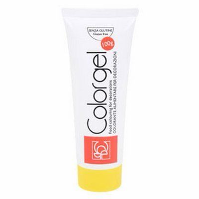 Жовтий гелевий барвник Modecor GIALLO CHIARO, 100 г