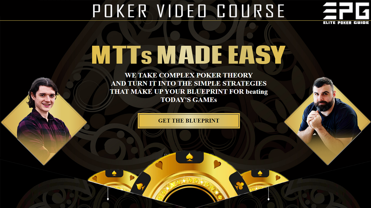 MAX-VALUE THE BLUEPRINT - Poker Video Course!