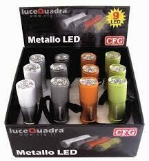DURACELL TORCIA CFG IN ALLUMINIO CON  3 X AAA DURACELL INCLUSE