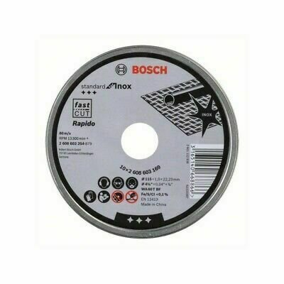 DISCO 115.1  INOX PZ.10