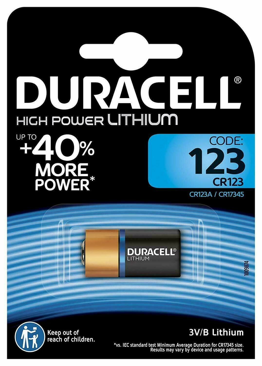 DURACELL LITIO 1/3 ULTRA BLISTER 1
