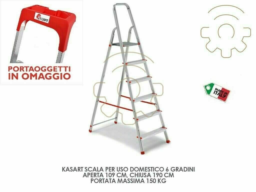 SCALA ALLUMINIO KASART GR.6