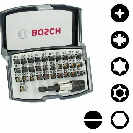 SERIE BIT AVVIAMENTO 32 PZ BOSCH
