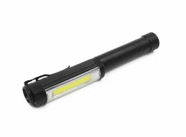 TORCIA LED NERO ALTA LUM 3AA
