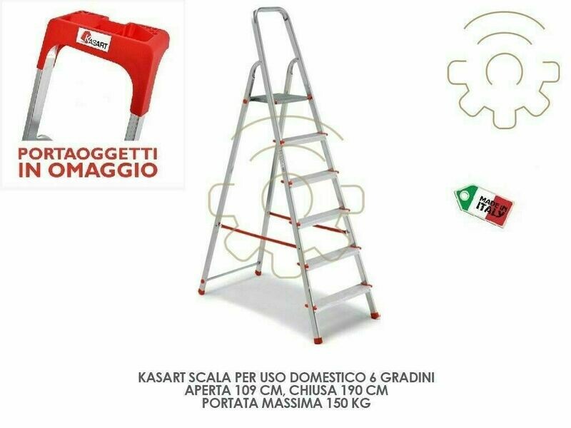 SCALA ALLUMINIO KASART GR.6