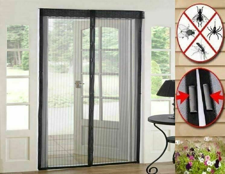 ZANZARIERA MAGNETICA 120X240H ANTRACITE