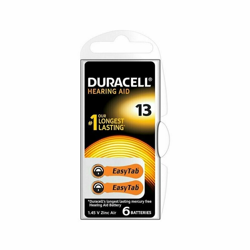 DURACELL ACUSTICA EASY TAB 13 ARANCIO BLS6PZ