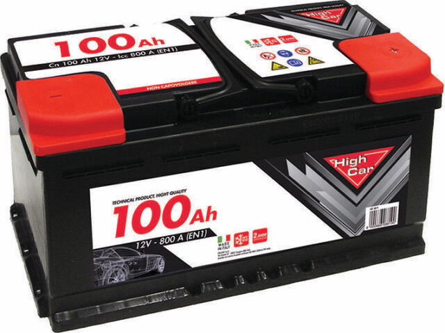 BATTERIA HIGH CAR 100AH 800