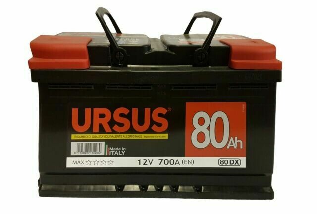 BATTERIA URSUS MAX80DX 80AH